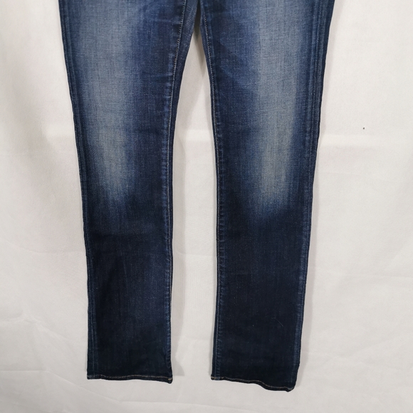 GUESS Vintage Y2K 2000s Jeans Size 27" 8 Long Leg Straight - Picture 3 of 11
